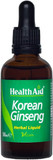 HealthAid Korean Ginseng (Panax Ginseng) 50ml Liquid