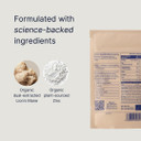 DIRTEA Lion's Mane Mushroom Powder | 2,000mg / Serving | Organic, Vegan & Non GMO | Focus, Memory & Immunity | High Strength Supplement with Zinc | 240g - 120 Servings