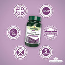 Natures Aid Acidophilus Complex 5 Billion CFU  High Strength Probiotic Supplement 5 Billion Live Bacteria  Supports Digestive Health & Gut Flora  Vegan, Gluten Free, Non-GMO  60 Capsules