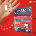 Natures Aid Bio360 OptiGUT-C Powder 120g  15 Billion Live Bacteria Cultures  Supports Digestion, Gut Flora, Digestive Health, Immune System  High Potency, Vegan, Non-GMO, Gluten-Free Microbiotic