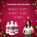 Ved Probiotics & Enzymes 500 ML Liquid - Fermented High Strength Food Supplement with Vitamin C