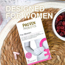 Pro-Ven Probiotics for Women Intimate Flora, Gut Health & Hormone Support 17.5 Billion CFU Clinically Tested Friendly Bacteria 30 Capsules