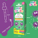 Natures Aid Mini Drops Daily Microbiotic 50ml Liquid Drops  Gentle Gut Bacteria Support for Babies & Toddlers 0-5 Years, 1 Billion CFU Live Cultures Per Serving - Sugar-Free, Gluten-Free, Dairy-Free
