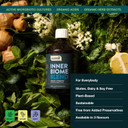 Nuzest - Inner Biome Blend  Liquid Probiotic  Digestive Health & Microbiome Support  8 Microbiotic Cultures, 19 Fermented Herbs - Vegan Microbiotics for Gut Health  Organic - (500mL, Berry)