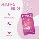 Probio7 Advanced | 9 Live Strains | with 10 Billion CFU, Saccharomyces Boulardii + 2 Types of Fibre | Gut Health Supplements, Probiotics for Gut Health - 120 Vegan Capsules (4 Months Supply)