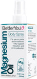 BetterYou Magnesium Supplement, High Strength Magnesium Oil Spray | Natural Vegan Magnesium Chloride Liquid for Sleep, Muscle Recovery Use for Feet and Legs, 600 Sprays, Made in UK