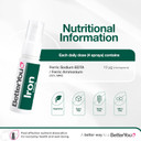 BetterYou Iron Supplement, High Strength Iron 10 Liquid Oral Spray for Men and Women, Fast-Acting to Support Energy & Immune System, Gentle on Stomach, Natural Pomegranate Flavor, 25ml BetterYou Iron Supplement, High Strength Iron 10 Liquid Oral Spray for Men and Women, Fast-Acting to Support Energy & Immune System, Gentle on Stomach, Natural Pomegranate Flavor, 25ml