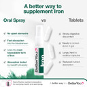 BetterYou Iron Supplement, High Strength Iron 10 Liquid Oral Spray for Men and Women, Fast-Acting to Support Energy & Immune System, Gentle on Stomach, Natural Pomegranate Flavor, 25ml BetterYou Iron Supplement, High Strength Iron 10 Liquid Oral Spray for Men and Women, Fast-Acting to Support Energy & Immune System, Gentle on Stomach, Natural Pomegranate Flavor, 25ml