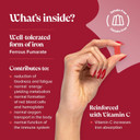 Kids Iron Gummies  Supplements for Energy & Immune System  1 Month Supply - Alternative to Iron Tablets - Novomins