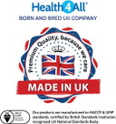 Health4All Potassium Citrate 740mg per Capsule 90 Capsules, Purest High Elemental Potassium, Vegan Electrolyte Supplement for Normal Blood Pressure & Muscle Function (not Tablets) | Made in UK