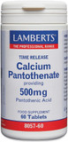 Lamberts Calcium Pantothenate 500mg - 60 Tabs