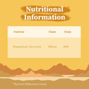 Nu Mind Natural Super Strength Magnesium Glycinate 1250mg - 250mg Pure Elemental Magnesium Supplement | Vegan Tablets | Bioavailability | 60 Capsules
