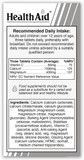 HealthAid Magnesium & Calcium - 90 Tablets