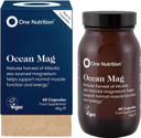 One Nutrition Ocean Mag - Natural Source of Magnesium Hydroxide  Filtered from Fresh Atlantic Sea Water  60 Capsules