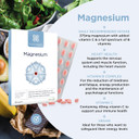 Healthspan Magnesium 375mg | Everyday Support for Muscles & Nervous System | Added B Vitamins Complex | Added Benefits for Your Bones, Teeth & Energy Levels | Vegan (180 Tablets)