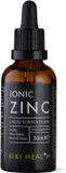 KIKI Health Ionic Zinc Liquid Concentrate | Purely Natural Premium Organic Zinc Supplement | Immune System Booster | Easy to Use & Mineral Drops | Vegan Health Support for Daily Wellness - 50ml
