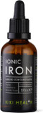 KIKI Health - Ionic Iron Liquid High Concentration Drops - 5mg Iron per Serving - 100% Natural Minerals for Optimal Mineral Balance - 50 millilitres