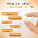 Liposomal Magnesium Blend Complex - Goldman Laboratories - Patented Complex- Maximum Bioavailability - Immunity, Fatigue, Bones, Teeth, Muscles  120 Capsules  Slow Release