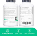 Magnesium Glycinate (Bisglycinate), 2 Month Supply - 240 Capsules, 2750mg (303mg Magnesium), Chelated Magnesium Supplements, Highly Bioavailable, Made in UK - GMP Certified - Love Life Supplements