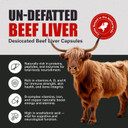 Berserker Desiccated Beef Liver Supplement 750mg per Capsule 500 Capsules, Un-defatted to Provide Full Absorption of Naturally Occurring Vitamins and Minerals Found in Beef Liver | Made in The UK Berserker Desiccated Beef Liver Supplement 750mg per Capsule 500 Capsules, Un-defatted to Provide Full Absorption of Naturally Occurring Vitamins and Minerals Found in Beef Liver | Made in The UK