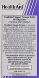 HealthAid Vegan Omega 3-6-9 Capsules - 60 Capsules