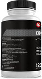 Maxi Nutrition OMEGA-3 Fish OIL EPA & DHA SOFT GELS - 120 SOFT GELS