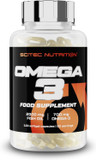 Scitec Nutrition Omega 3, Food Supplement with 2000 mg Fish Oil, 100 softgel Capsules