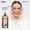 Osavi Daily Omega + D3  250 ml | 1600 mg Omega3 per Serving | Supports Heart Health, Brain Function, Vision, and Immune System | Includes 2000 IU Vitamin D | Natural Lemon Flavour | Made in Norway