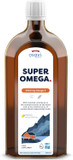 Osavi Super Omega, 2900 mg Omega3  500 ml Oil | Lemon Flavor | DHA & EPA from Sustainable Wild Fish | Supports Heart & Brain Health | Contributes to Normal Blood Triglyceride Levels