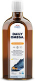 Osavi Daily Omega 1600 mg  500 ml Oil | Omega3 | Natural Lemon Flavor | Sustainable Wild Cod Oil from Norway with DHA & EPA for Brain, Heart & Vision Support | Highly Absorbable, Clean Label
