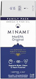 Omega 3 Fish Oil Supplement - Minami - MorEPA Original with high concentration of EPA, DHA - Supports Normal Brain, Vision and Heart function - 120 Softgels