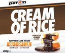 Per4m Cream Of Rice | 15 Servings | High Carbohydrate Cream Of Rice | Breakfast Replacement | Low Sugar Gym Supplements 450g NEW IMPROVED FORMULA (Chocolate Orange, 450g)