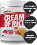Per4m Cream Of Rice | 15 Servings | High Carbohydrate Cream Of Rice | Breakfast Replacement | Low Sugar Gym Supplements 450g NEW IMPROVED FORMULA (Caramel Biscuit, 450g)