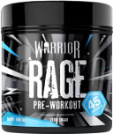 Warrior Rage - Pre-workout Powder - 392g - Energy Drink Supplement with Vitamin C, Beta Alanine and Creatine Gluconate - 45 Servings (Lightnin' Lemonade)