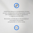 BioTechUSA 100% Pure Whey | Protein Powder with BCAA and Glutamine | Gluten-Free, Palm Oil Free | 21g Protein per Serving, 454 g, Banana