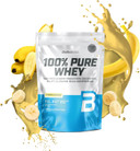 BioTechUSA 100% Pure Whey | Protein Powder with BCAA and Glutamine | Gluten-Free, Palm Oil Free | 21g Protein per Serving, 454 g, Banana