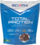 SCI-MX Total Protein - Dual Concentrate & Isolate Powder - Lean Muscle Development - Chocolate  No Added Sugar  4.2g BCAAs  900g