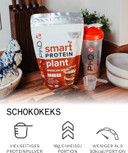 Phd Smart Plant, high Protein Vegan Shake, Ideal for Shakes, Baking and Deserts, Choc Cookie,500g