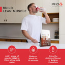 PhD Nutrition Diet Plant, Vegan Protein Powder Plant Based, Belgian Chocolate, High Plant Protein, 20 Servings Per 500g Bag