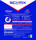 SCI-MX Ultra Whey Protein Muscle Building & Recovery Powder with Naturally Occurring Glutamine & Amino Acids - Chocolate Hazelnut Wafer Flavour - 800g (18 Servings)