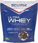 SCI-MX Ultra Whey Protein Muscle Building & Recovery Protein Powder With Naturally Occurring Glutamine & Amino Acids - Chocolate Flavour - 800G - 18 SERVINGS