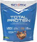 SCI-MX Total Protein - Concentrate & Isolate Protein Powder - Lean Muscle Development - Chocolate Orange  No Added Sugar  4.1g BCAAs + 21g Protein per Serving  900g