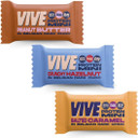 Vive Dark Chocolate Coated Mixed Box Protein Bites - Gluten Free and Vegan - High Fibre Mini Protein Bars - Pack of 21