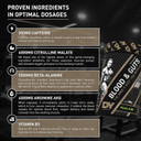 DY Nutrition - Blood and Guts Pre Workout Powder, 380g (Mojito) - High Strength Preworkout with 350mg Caffeine, Citrulline Malate, Beta Alanine, Arginine AKG, L-Tyrosine, Vitamin B3 for Men & Women DY Nutrition - Blood and Guts Pre Workout Powder, 380g (Mojito) - High Strength Preworkout with 350mg Caffeine, Citrulline Malate, Beta Alanine, Arginine AKG, L-Tyrosine, Vitamin B3 for Men & Women
