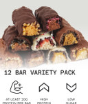 PhD Nutrition Smart Protein Bar Low Calorie, Nutritional Protein Bars/Protein Snacks, High Protein Low Sugar, Chocolate Mocha Flavour, 20g of Protein, 64g Bar (12 Pack)