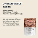 MaxiNutrition - MaxWhey - Whey Protein Powder Chocolate - Low-Fat - Low Sugar - Gluten & Soy-Free - Vegetarian - 420g - 112 kcal per Serving - 14 Servings