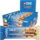 MaxiNutrition Milk & Hazelnut Protein Waffle Bar, 175 kcal, 8.9g protein 12 x 40g bars