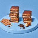 MaxiNutrition Milk & Hazelnut Protein Waffle Bar, 175 kcal, 8.9g protein 12 x 40g bars