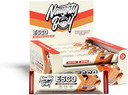 NaughtyBoy ESCO Bar  White Chocolate Caramel Biscuit Flavour, High Protein, Low Sugar Snack Bar  HFSS Compliant  1 x 60g Layered Protein Bar