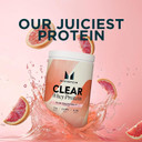 Myprotein Clear Whey Isolate Protein Powder - Pink Grapefruit - 500g - 20 Servings - Cool and Refreshing Whey Protein Shake Alternative - 20g Protein and 4g BCAA per Serving